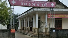 Trạm Y tế xã Hương Long (Hương Khê) nơi xảy ra vụ việc. 