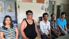 Các thành viên trong một băng giả công an, lừa đảo .