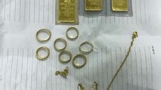 Số vàng tang vật còn lại của vụ án. 