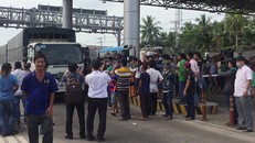 Ùn ứ tại Trạm thu phí BOT Cần Thơ - Phụng Hiệp sáng 4.1