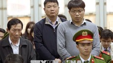 Bị cáo Đinh La Thăng tại tòa. Ảnh: TTXVN