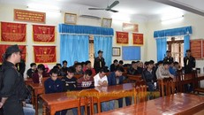 38 đối tượng bị bắt giữ khi đang đánh bạc tại khu nghỉ dưỡng Homestay 