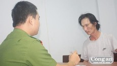 Đối tượng Vũ Duy Khánh làm việc với Cơ quan CSĐT Công an TP Đà Nẵng.