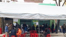 Hiện trường nơi xẩy ra vụ án mạng thương tâm.