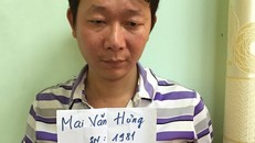 Đối tượng Hưng bị bắt giữ sau 13 năm lẩn trốn (Ảnh: Công an Bình Dương).