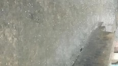 Mưa đá tại Tương Dương ngày 21/2.