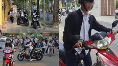 Học sinh đi xe phân khối lớn dù chưa đủ tuổi 