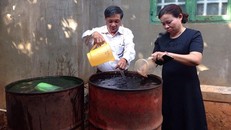 Nước giếng sôi bất thường.