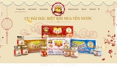 Website Công ty TNHH Yến sào Sài Gòn địa chỉ tại 426A đường Láng.