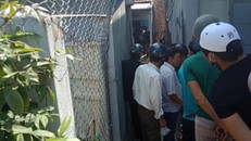 Hiện trường vụ án mạng. Ảnh: Công lý 