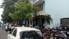 Khách sạn nơi phát hiện xác chết của cán bộ công an Bình Dương (Ảnh: Xuân Trung)