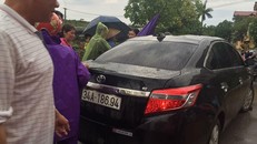 Chiếc ô tô bị cơ quan chức năng điều tra, làm rõ.