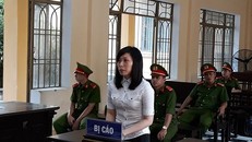 Bị cáo Xuân tại phiên tòa