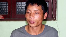 Đối tượng tại cơ quan công an. Ảnh Zing.