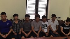 Các đối tượng trong đường dây bị bắt giữ