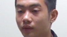 Nhân tại cơ quan công an. Ảnh CA.