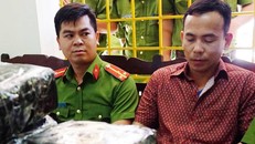 Đối tượng Nguyễn Hữu Ngạn tại cơ quan điều tra.