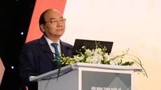 Thủ tướng Nguyễn Xuân Phúc phát biểu kết luận hội nghị và có những chỉ đạo rất cụ thể về chiến lược phát triển bền vững 