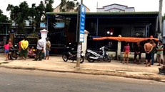 Hiện trường nơi hai nhóm thanh niên hỗn chiến làm 1 người tử vong. Ảnh: Tuấn Kiệt.