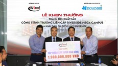 Tập đoàn Xây dựng Hòa Bình được thưởng 1,9 tỷ đồng nhờ hoàn thành xuất sắc thi công 