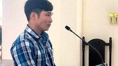 Bị cáo Dương Đức Trí tại tòa.