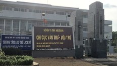 Chi cục Văn thư lưu trữ và Trung tâm Lưu trữ lịch sử thuộc Sở Nội vụ tỉnh Hậu Giang. 