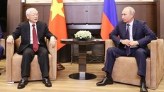 Chuyến thăm là dấu mốc mới trong quan hệ hữu nghị Việt- Nga. Ảnh: TTXVN