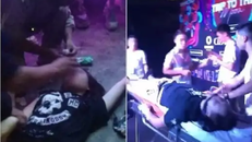 Hình ảnh các nạn nhân nghi sốc thuốc tại nhạc hội vào tối ngày 16/9