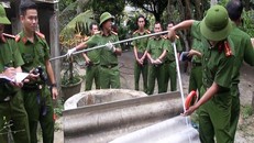 Công an tỉnh Quảng Ngãi khám nghiệm hiện trường