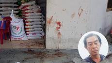 Hiện trường vụ án và nghi phạm Hùng tại cơ quan công an (ảnh nhỏ)