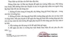 Công văn Phòng GD-ĐT H.Nhà Bè gửi các đơn vị giáo dục trong huyện
