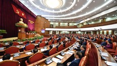 Phiên bế mạc Hội nghị lần thứ chín Ban Chấp hành Trung ương Đảng khoá XII