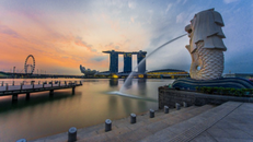 Sư tử Merlion - biểu tượng nổi tiếng của Singapore