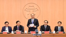 Thủ tướng Nguyễn Xuân Phúc phát biểu tại buổi làm việc