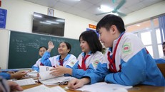 Trong giờ học tại Trường THCS Gia Sàng (Thái Nguyên). Ảnh: Thế Đại