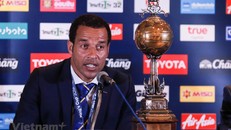 HLV tuyển Curacao Remko Bicentini. (Ảnh: Nguyên An/Vietnam+)