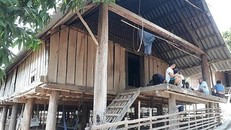 Ngôi nhà xảy ra án mạng.