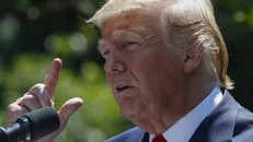 Tổng thống Mỹ Donald Trump. Ảnh: SCMP