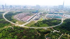 Một góc của Khu đô thị mới Thủ Thiêm. Ảnh: Lê Quân.