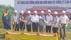 Khởi công xây dựng đến tưởng niệm vua Hàm Nghi và các chiến sĩ Cần Vương tại di tích quốc gia Tân Sở (thôn Mai Đàn, xã Cam Chính, huyện Cam Lộ).
