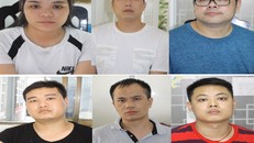 Các bị can của vụ án. Ảnh: Thân Lai.