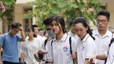 Học sinh thi THPT quốc gia