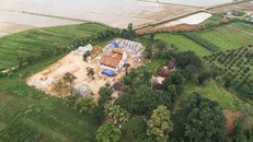 Công trình sai phạm xâm lấn cả vào di tích cấp Quốc gia là đền Hữu 