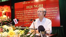 Uỷ viên Bộ Chính trị, Thường trực Ban Bí thư Trần Quốc Vượng: Nhiều cán bộ, chiến sĩ công an, bộ đội biên phòng đã chiến đấu quên mình, anh dũng hy sinh vì sự bình yên của Tổ quốc và nhân dân