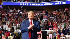 Tổng thống Trump tại cuộc vận động tranh cử trực tiếp ở Oklahoma, ngày 20/6