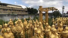 Tượng lính canh nghi lính Trung Quốc bị trả về Bình Dương, ông Dũng 'lò vôi' nói gì?