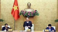 Thủ tướng Nguyễn Xuân Phúc phát biểu.