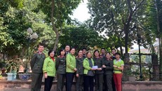 Ấm tình bữa cơm thiện nguyện tại Bệnh viện K Tân Triều