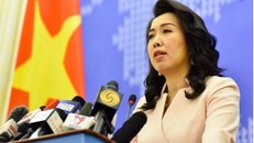 Người phát ngôn Bộ Ngoại giao Lê Thị Thu Hằng.
