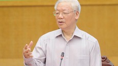 Tổng Bí thư Nguyễn Phú Trọng tiếp xúc cử tri, vận động bầu cử tại Hà Nội